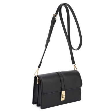 That bag that goes with everything! A classic square flap silhouette with a turn lock closure detail! Accordion style to make sure to fit all your essentials. Detachable crossbody strap to give you wearable options!
DIMENSIONS: 9 X 3 X 5.5
Fulfilled by our friends at Kayla + Ava
*Please Note:
Rewards cannot be applied to this product
This item is not eligible for returns
This product cannot be shipped outside of the U.S.