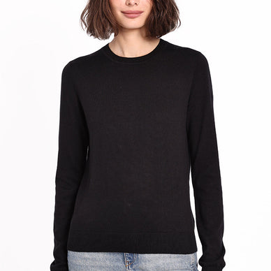 This Crewneck sweater is the perfect addition to your wardrobe for those cozy and casual days. Its relaxed fit and versatile crew neck makes it an ideal choice for any occasion, be it a relaxed weekend outing or a casual office setting. Product Specifications: 85% Cotton, 15% Cashmere Sizes XS-XL Dry Clean or Hand Wash SIZE GUIDE (Inches) XS S M L XL LENGTH 22 22 1/2 23 23 1/2 24 ACROSS CHEST 17 1/2 18 1/2 19 1/2 20 1/2 21 1/2 SLEEVE LENGTH 30 1/2 31 31 1/2 32 32 1/2 ACROSS BACK 17 1/2 18 1/2 19 1/2 20 1/2 21 1/2 Fulfilled by our friends at Minnie Rose *Please Note: Rewards cannot be applied to this product This item is not eligible for returns This item cannot be shipped outside the U.S.