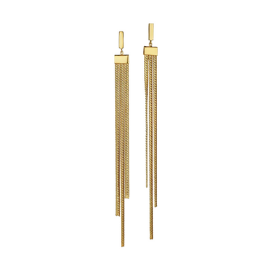 Shimmer from every angle with the Maji Dangle Earrings. These radiant earrings make a sleek and, more importantly, impactful statement. With a handcrafted hammered effect, this style was responsibly made by our artisan partners in Kenya using traditional techniques in 24K gold-plated brass.