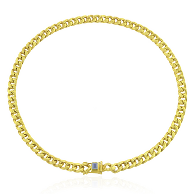 This classic chain with an aqua chalcedony stone is a beautiful and meaningful necklace that can add a pop of color to any outfit while also providing the wearer with its soothing energy. The aqua chalcedony stone is known for its calming and soothing properties. It's a great necklace for anyone who wants to promote calmness and clear communication in their life.
Rendor jewelry is 14-18k gold plated and shined at differing levels of polish- matte and high gloss.
18"
*Please Note:
Rewards cannot be applied to this product
This item is not eligible for returns
This item cannot be shipped outside the U.S.