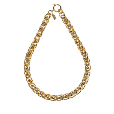 The Alexis necklace shines brightly in yellow gold amping up your white tee and jeans.
Rendor jewelry is 14-18k gold plated and shined at differing levels of polish- matte and high gloss.
17"
*Please Note:
Rewards cannot be applied to this product
This item is not eligible for returns
This item cannot be shipped outside the U.S.