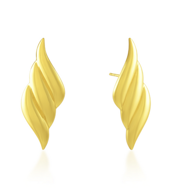 Our Livy earring will have your style flying high!
Rendor jewelry is 14-18k gold plated and shined at differing levels of polish- matte and high gloss.
40 x 15mm
*Please Note:
Rewards cannot be applied to this product
This item is not eligible for returns
This item cannot be shipped outside the U.S.
