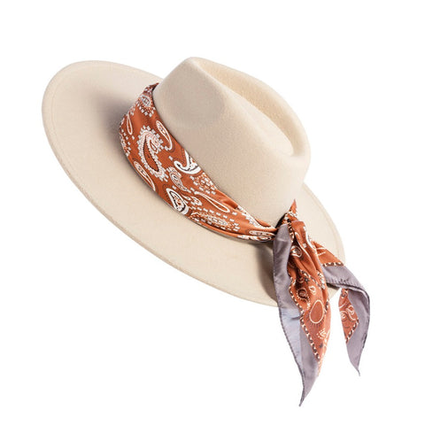 Clyde Felt Brim Hat With Interchangeable Trim
