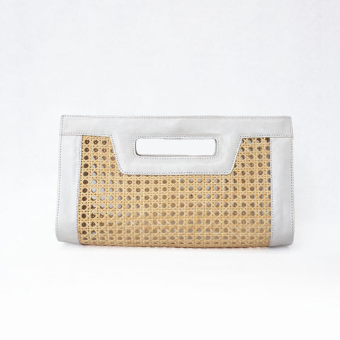 Venice Long - Cane Leather Clutch