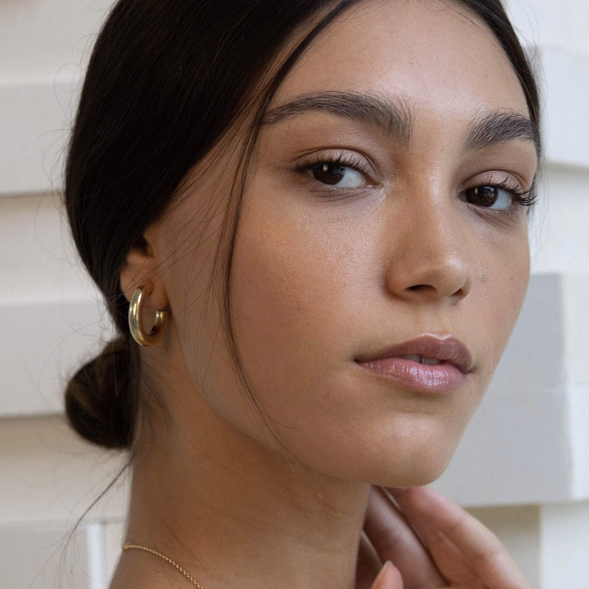 Agapé Studio - Louise Hoop Earrings - Sustainable Women's Jewelry – Curate