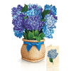 3D Bouquet Greeting Card - Nantucket Hydrangeas