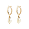 Effie Pearl Drop Huggies (Member Exclusive)