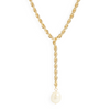 Bryn Pearl Lariat Necklace (Member Exclusive)