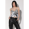 Dynah Top - Silver Starlet Sequin