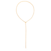 Mini Baguette Lariat Necklace