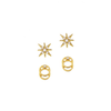Starburst/Infinty CZ Stud Set