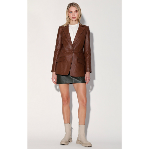 Mia Blazer - Walnut