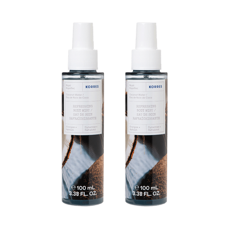 Refresh Body Spray 2-pack Hydrate + Refresh Body Mist - Coconut Water – CURATEUR