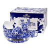 Cobalt Swirl (12 Piece Set)