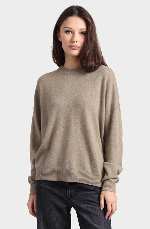 Cashmere Oversized Crew