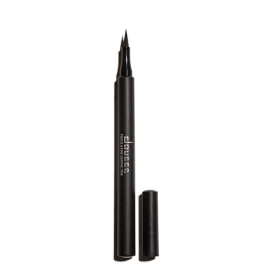 A deeply pigmented and waterproof graphic eyeliner that is easy and effortless to apply. The  design of the felt tip applicator allows you to create either a thick or thin line depending on the amount of pressure used during application. The formula glides on seamlessly to create perfectly polished looks without the hassle of tugging or pulling. As the formula sets, it won’t smear, flake, or budge. 
Fulfilled by our friends at Doucce 
*Please Note: 

Rewards cannot be applied to this product
This item is not eligible for returns 
This item cannot be shipped outside the U.S.
