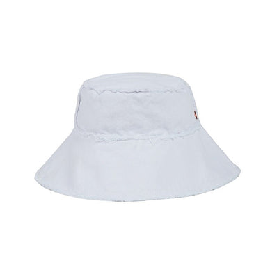   
The Bondi Bucket Hat is great for everywhere from the beach to brunch to warm weather weekend activities. This frayed hat will be your go-to accessory. Available in white, blue, green and orchid.  
Fulfilled by our friends at Jocelyn 

*Please Note: 

This item is not eligible for returns 
This item cannot be shipped outside the U.S.

