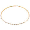 Baguette Choker Necklace
