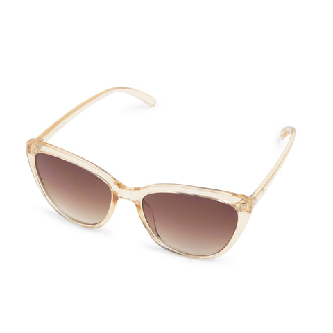 Nina Sunglasses - Nude Crystal / Brown (Annual Add On)