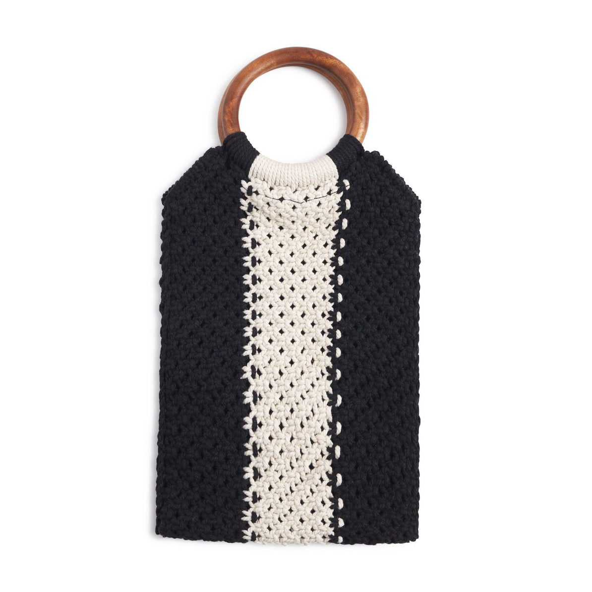 Crochet Macrame Granny Square Tote Bag - Impresa Store