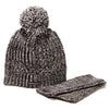 Marled Beanie & Armwarmer Set