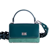 Lili Bag - Emerald Patent & Suede