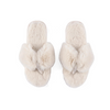 Rina Thong Slippers - Ivory