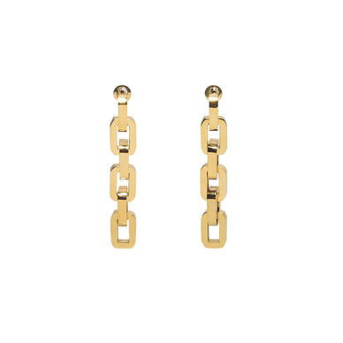 



The always on-trend yet timeless, bold accessory at the top of our list for fall? Chain link earrings in stunning gold by Eddie Borgo. The latest favorite will take any look from day to night day.  

2" drop
12k gold vermeil




