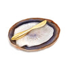 Ita Gemstone Cheese Plate & Spreader