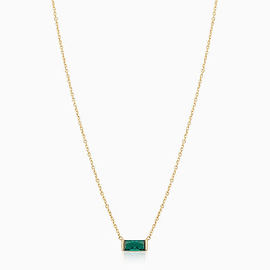 Our Fresco Baguette Pendant Necklace is the pop of sophistication you need this season! Inspired by the vibrant colors of Italian murals, it features a floating white topaz stone enrobed in 14k solid gold. Whether you wear it at the 17" mark as a necklace or at the 15" mark as a choker, it's sure to let your inner artist shine! 
The Finer Points: 

14k Solid Yellow Gold
Genuine White Topaz Stone
Crafted in Vicenza, Italy
16-17 inch

Ships separately from our friends at Oradina 

Please Note: Rewards cannot be applied to this product 


