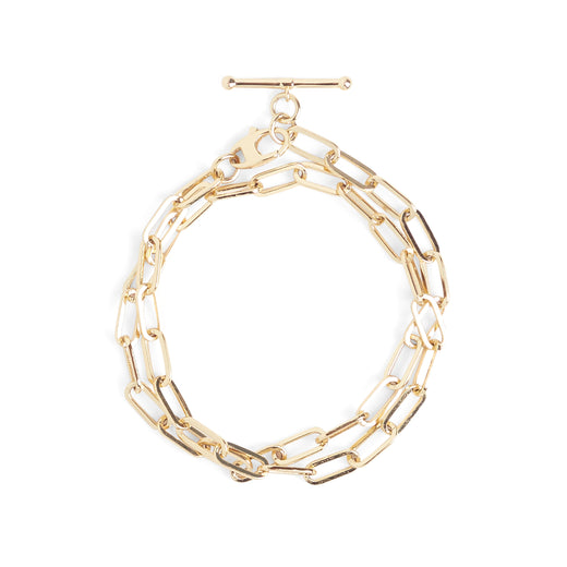 Double Wrap Toggle Bracelet