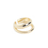 Deux Open Band Ring - Size 7