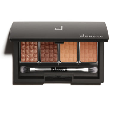 A versatile, eyeshadow palette containing four shades of silky, smooth powders to create a variety of looks that will last all day and night. Each of the 10 quad palettes are highly pigmented and have been specially curated with both matte and shimmer shadows to allow for balanced looks with effortless blending. The high-impact powders are so rich they feel creamy, gliding on easily without smudging or creasing. Apply dry for a more natural finish or apply with a wet brush for a longer lasting dramatic look. 
 Fulfilled by our friends at Doucce 
*Please Note: 

Rewards cannot be applied to this product
This item is not eligible for returns
This product cannot be shipped outside of the U.S.

